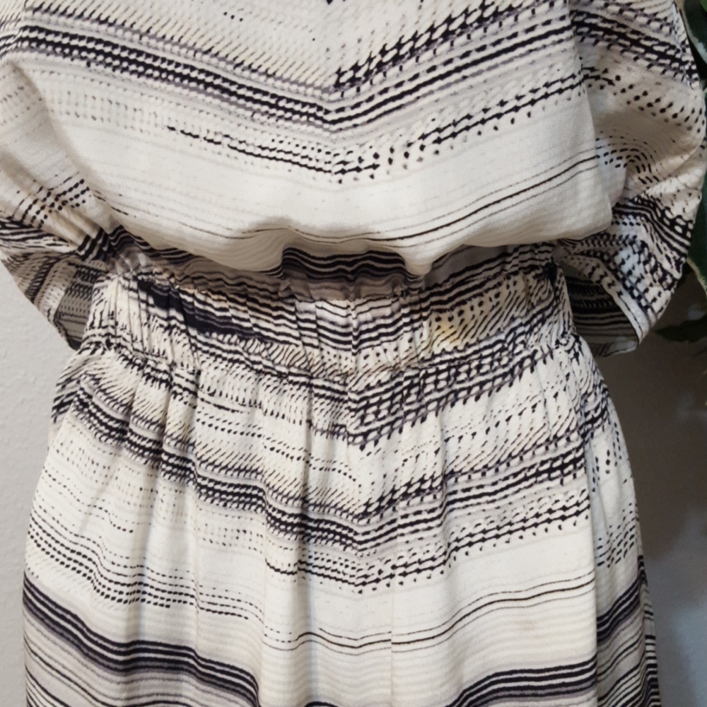 CLUB MONACO* BLACK AND WHITE MAXI - Picture 3 of 9
